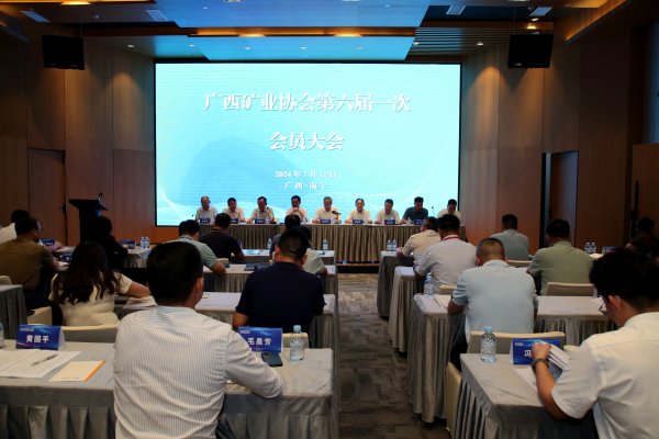 广西矿业协会召开第六届一次会员大会暨六届理事会第一次会议